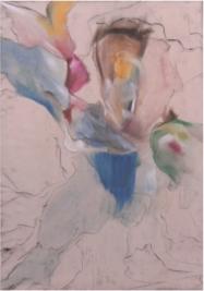 Acryl und Kohle auf Leinwand, 100 x 140 cm